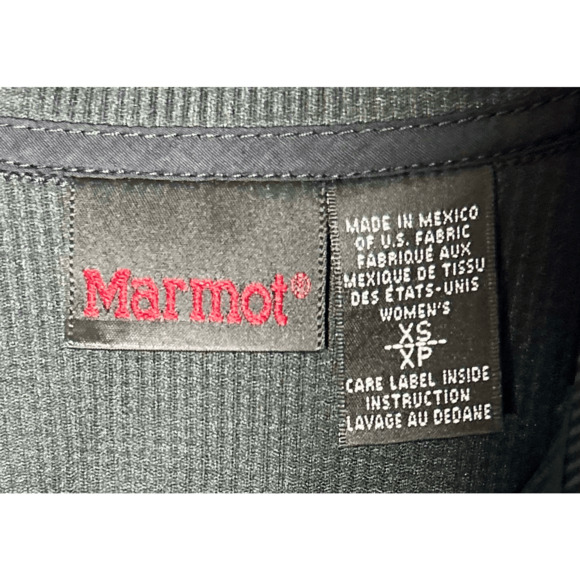 Marmot Windstopper N25 Women’s Teflon Blend 1/2 Zip Jacket Performance Sz XS - Picture 4 of 8